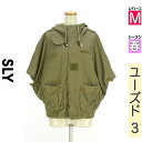\超得★20%OFFクーポンで1584円/ スライ SLY ジャケット レディース 春 カーキ M バタフライスリーブミリタリージャケット 【中古】【古着】【セ...
