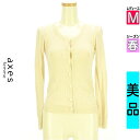 \週末限定★3000円OFFクーポン配布中/ アクシーズファム axes femme カーディガン ボレロ レディース 春 ベージュ M ラインストーン付きニッ...