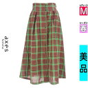 \超得★20%OFFクーポンで1848円/ アクシーズファム axes femme ロングスカート マキシスカート レディース 春 レッド M フロントボタンチ...