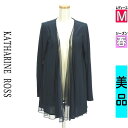 \週末限定★3000円OFFクーポン配布中/ キャサリンロス KATHARINE ROSS カーディガン ボレロ レディース 春 紺色/ネイビー M オーガンジ...