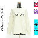 【4/23値下げ】【中古】【古着】 バンヤードストーム BARNYARDSTORM スウェット パーカー トップス ロゴプリントビッグスウェット 冬物 冬 秋冬 ホワイト