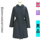 【4/23値下げ】【中古】【古着】 バンヤードストーム BARNYARDSTORM コート アウター ポンチ×キルティングドロストロングコート 冬物 冬 秋冬 紺色/ネイビー