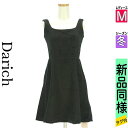 \SUMMER SALE★10%OFFクーポンで2178円/ ダーリッチ Darich キャミワンピース レディース 冬 ブラック M ウール混ノースリフレアワ...
