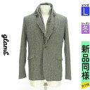 【4/23値下げ】【中古】【古着】 グラム glamb ジャケット アウター カットオフテーラードジャケット 冬物 冬 秋冬 グレー
