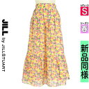 【4/23値下げ】【中古】【古着】 ジルバイジルスチュアート JILL by JILLSTUART ロングスカート マキシスカート スカート フルーツ柄ロングスカート 春物 春秋 春夏 ピンク