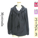 \週末限定★3000円OFFクーポン配布中/ マイストラーダ Mystrada カットソー プルオーバー レディース 春 長袖 紺色/ネイビー M ボリュームボ...