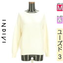 \超得★20%OFFクーポンで1232円/ インディヴィ INDIVI ニット レディース 春 長袖 ホワイト M ドロップショルダーニットトップス 【中古】【...
