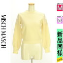 【4/23値下げ】【中古】【古着】 ミッシュマッシュ MISCH MASCH ニット トップス 花刺繍ニットトップス 春物 春秋 春夏 イエロー