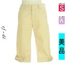 【4/23値下げ】【中古】【古着】 エフデ ef-de ショートパンツ ハーフパンツ パンツ 裾ミニリボンカプリパンツ 春物 春秋 春夏 ベージュ