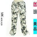 【4/23値下げ】【中古】【古着】 エムケーミッシェルクラン MK MICHEL KLEIN パンツ パンツ 花柄ドロストクロップドパンツ オールシーズン グレー