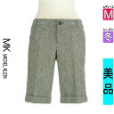 【4/23値下げ】【中古】【古着】 エムケーミッシェルクラン MK MICHEL KLEIN ショートパンツ ハーフパンツ パンツ ウール混センタープレスハーフパンツ 冬物 冬 秋冬 グレー