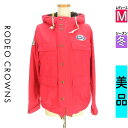 【4/23値下げ】【中古】【古着】 ロデオクラウン RODEO CROWNS ジャケット アウター ボアライナー付きマウンテンパーカー 冬物 冬 秋冬 ピンク
