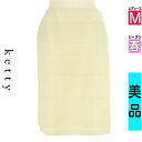 【4/23値下げ】【中古】【古着】 ケティ ketty スカート スカート 膝丈タイトスカート 春物 春秋 春夏 ベージュ