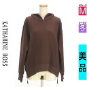 \決算★22%OFFクーポンで3260円/ キャサリンロス KATHARINE ROSS スウェット パーカー レディース 冬 長袖 ブラウン M サイドファス...