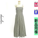 【5/8値下げ】【中古】【古着】 ダズリン dazzlin キャミワンピース ワンピース バックリボンギンガムチェックキャミワンピース 夏物 春夏 ブラック