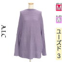 \週末限定★3000円OFFクーポン配布中/ エーアイシー A.I.C ニット レディース 春 長袖 パープル M 前後着ドルマンニット 【中古】【古着】【セー...