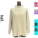 \期間限定!10%OFFクーポンで5940円/ ラエフ la.f... ニット レディース 冬 長袖 グレー M ドロップショルダーオーバーニット 【中古】【古着】【セール】お買い物マラソン全品P5倍