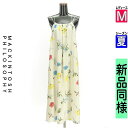 【5/8値下げ】【中古】【古着】 マッキントッシュ フィロソフィー MACKINTOSH PHILOSOPHY キャミワンピース ワンピース 花柄ボリュームロングキャミワンピ 夏物 春夏 ホワイト