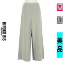 【5/19値下げ】【中古】【古着】 ヒロコビス HIROKO BIS パンツ パンツ ニットワイドパンツ オールシーズン グレー