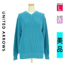 \週末限定★3000円OFFクーポン配布中/ ユナイテッドアローズ UNITED ARROWS ニット レディース 春 長袖 ブルー L green label...