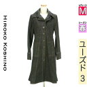 \超得★20%OFFクーポンで13024円/ ヒロココシノ HIROKO KOSHINO コート レディース 春 ブラック M HIROKO KOSHINO T...