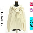 \週末限定★3000円OFFクーポン配布中/ デザインワークス DESIGNWORKS カットソー プルオーバー レディース 春 長袖 アイボリー M フリルカ...