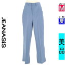 【5/8値下げ】【中古】【古着】 ジーナシス JEANASiS パンツ パンツ センタープレスカラーパンツ 夏物 春夏 ブルー