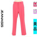 【5/8値下げ】【中古】【古着】 ジーナシス JEANASiS デニムパンツ パンツ センタープレステーパードパンツ 春物 春秋 春夏 ピンク