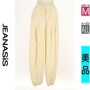 【5/8値下げ】【中古】【古着】 ジーナシス JEANASiS パンツ パンツ パラシュートパンツ オールシーズン アイボリー