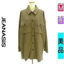【5/8値下げ】【中古】【古着】 ジーナシス JEANASiS ジャケット アウター CPOジャケット 冬物 冬 秋冬 ブラウン