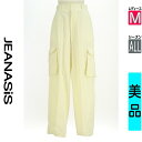 【5/8値下げ】【中古】【古着】 ジーナシス JEANASiS パンツ パンツ ドロストヘムカーゴパンツ オールシーズン ホワイト