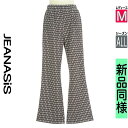 【5/8値下げ】【中古】【古着】 ジーナシス JEANASiS パンツ パンツ 幾何学柄フレアパンツ オールシーズン ブラウン
