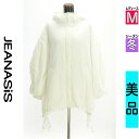 【5/8値下げ】【中古】【古着】 ジーナシス JEANASiS コート アウター ボリューム袖中綿コート 冬物 冬 秋冬 ホワイト