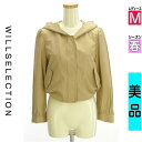 【5/8値下げ】【中古】【古着】 ウィルセレクション WILLSELECTION ジャケット アウター 春物 春秋 春夏 ブラウン