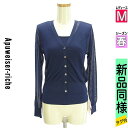 \超得★20%OFFクーポンで6776円/ アプワイザーリッシェ Apuweiser riche アンサンブル レディース 春 紺色/ネイビー M 【中古】【古...