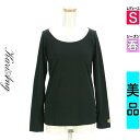 【5/8値下げ】【中古】【古着】 カリアング KariAng Tシャツ トップス ワンポイントロゴ刺繍Tシャツ 春物 春秋 春夏 ブラック