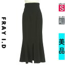 【中古】【古着】 フレイアイディー FRAY I.D ロングスカート マキシスカート スカート マーメイドロングスカート オールシーズン ブラック