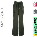 【中古】【古着】 ピンキー&ダイアン Pinky&Dianne パンツ パンツ 光沢カーゴパンツ オールシーズン ブラック