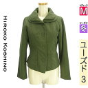 \10%OFFクーポンで10296円★全品P5倍/ ヒロココシノ HIROKO KOSHINO ジャケット レディース 冬 カーキ M HIROKO KOSHI...