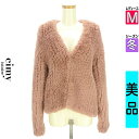 \10%OFFクーポンで9801円★全品P5倍/ エイミーイストワール eimy istoire コート レディース 冬 ピンク M ショートエコファーコート ...