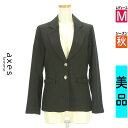 \10%OFFクーポンで2376円★全品P5倍/ アクシーズファム axes femme ジャケット レディース 秋 ブラック M レース付テーラードジャケット...
