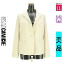 【中古】【古着】 ナラカミーチェ NARA CAMICIE ジャケット アウター ワンボタンストレッチジャケット 春物 春秋 春夏 アイボリー
