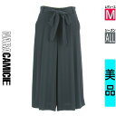 【中古】【古着】 ナラカミーチェ NARA CAMICIE パンツ パンツ ベルト付きミモレパンツ オールシーズン 紺色/ネイビー