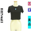 【中古】【古着】 フリーズマート FREE'S MART Tシャツ トップス クマワンポイントTシャツ 夏物 春夏 ブラック