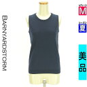 バンヤードストーム BARNYARDSTORM ニット レディース 夏 ノースリーブ 紺色/ネイビー M ノースリニット 【中古】【古着】【セール】