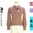 \期間限定!10%OFFクーポンで8811円/ ジルバイジルスチュアート JILL by JILLSTUART ニット レディース 冬 長袖 ブラウン M スカーフ付きモックネックニット 【中古】【古着】【人気】お買い物マラソン全品P5倍