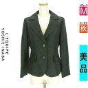 \24H限定★10%OFFクーポンで10593円/ レキップヨシエイナバ L'EQUIPE YOSHIE INABA ジャケット レディース 秋 ブラック M ...