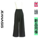 【中古】【古着】 ジーナシス JEANASiS オーバーオール サロペット パンツ ボールチェーンサス付きワイドパンツ オールシーズン ブラック