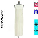【中古】【古着】 ジーナシス JEANASiS カットソー プルオーバー トップス レイヤード風ドッキングトップス 夏物 春夏 グレー