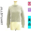 【8/29値下げ】【中古】【古着】 ジルスチュアート JILLSTUART ニット トップス ふわふわニットトップス 冬物 冬 秋冬 グレー